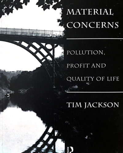 Book Cover | Tim Jackson | Material Concerns